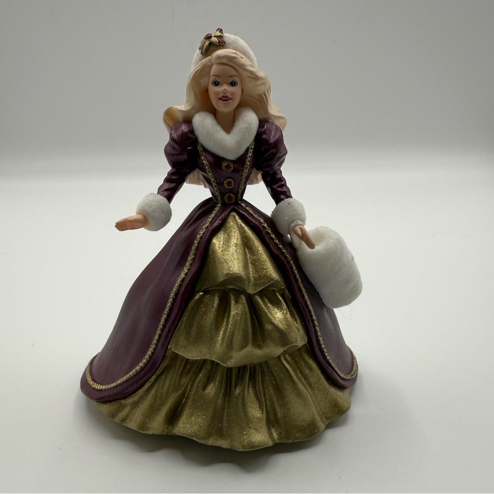Vintage 1996 Hallmark Holiday Barbie Ornament